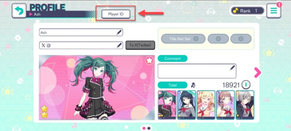 Guide visual showing Hatsune Miku: Colorful Stage Player ID and purchase proof items to save for support or reimbursement