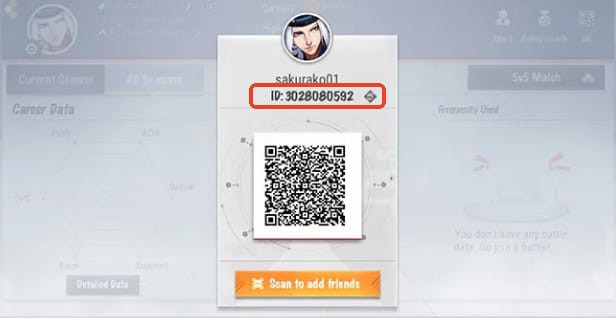 Example of Onmyoji Arena gift card or top-up order receipt used for support verification