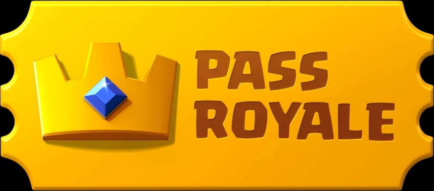 Clash Royale Pass Royale season rewards track showing tier progress