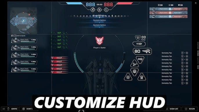 Mecha Break account interface showing player ID or UID and server information for account verification before Corite top up