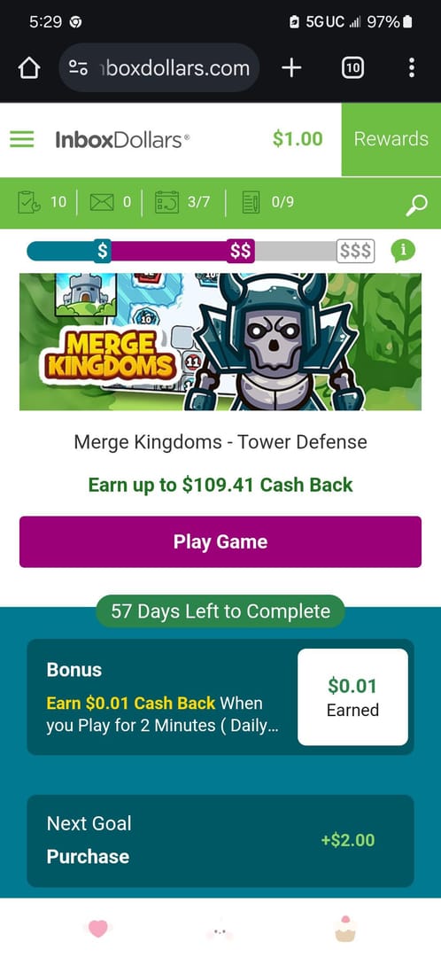 Merge Kingdoms account screen or recharge guide showing where to verify account ID and payment details