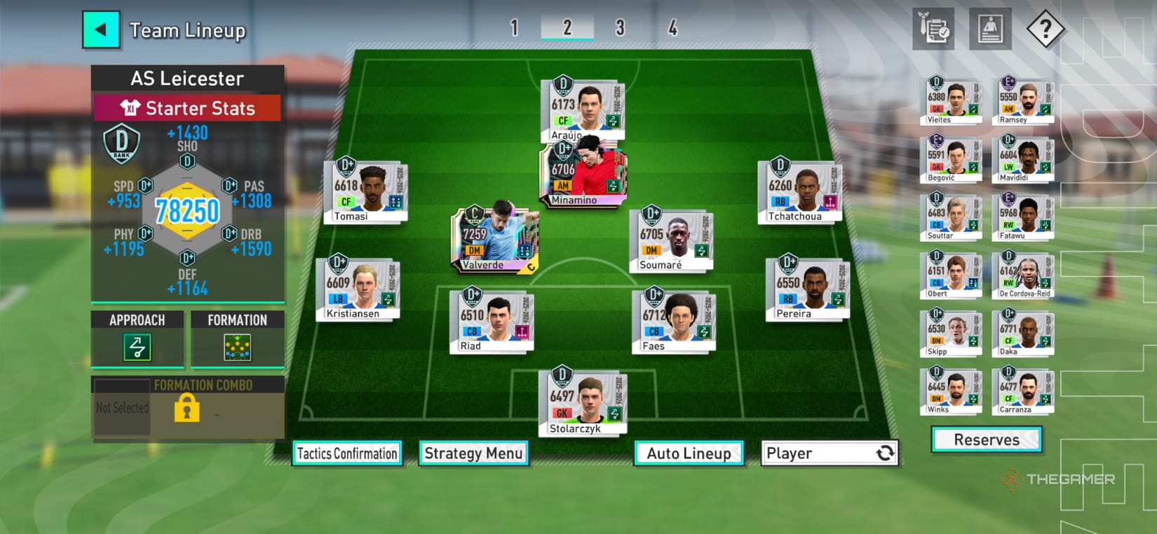 SEGA Football Club Champions 儲值套餐與優惠方案比較畫面