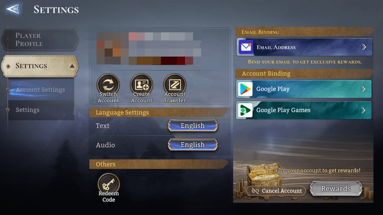 Guide image showing where to locate User ID and Zone ID in Watcher of Realms before buying Gold