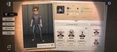 Identity V account or profile screen showing where to find the User ID for top-up support