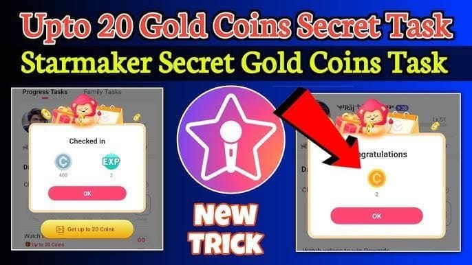 Экран выбора пакета монет StarMaker с сравнением сумм и цен