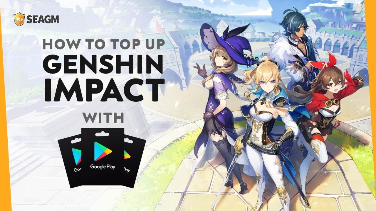 Comparison visual of Genshin Impact Top Up through Google Play billing and HoYoverse web checkout
