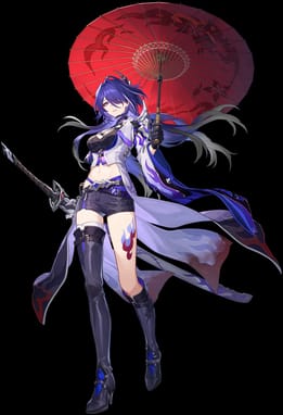 Acheron from Honkai Star Rail, illustrating the shift in meta and powercreep affecting legacy DPS units.