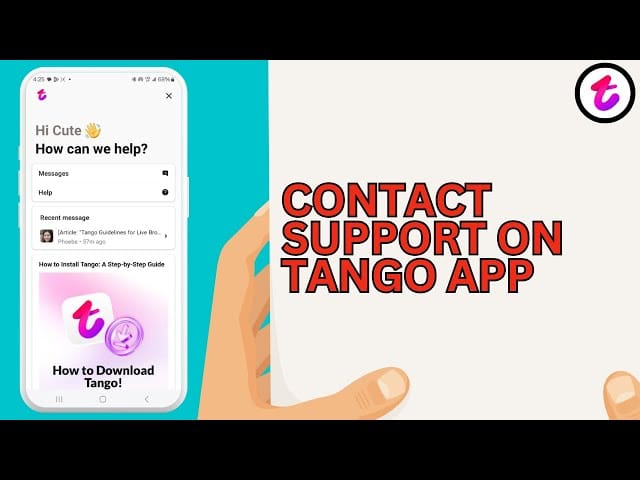 Tango Help Center or support page for resolving delayed, missing, or incorrect coin top up issues.
