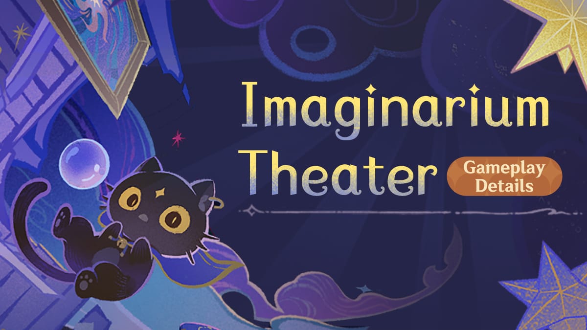 Genshin Impact Imaginarium Theater team selection interface