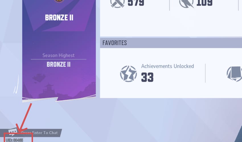 Marvel Rivals account interface showing where to find the player UID before topping up Lattices