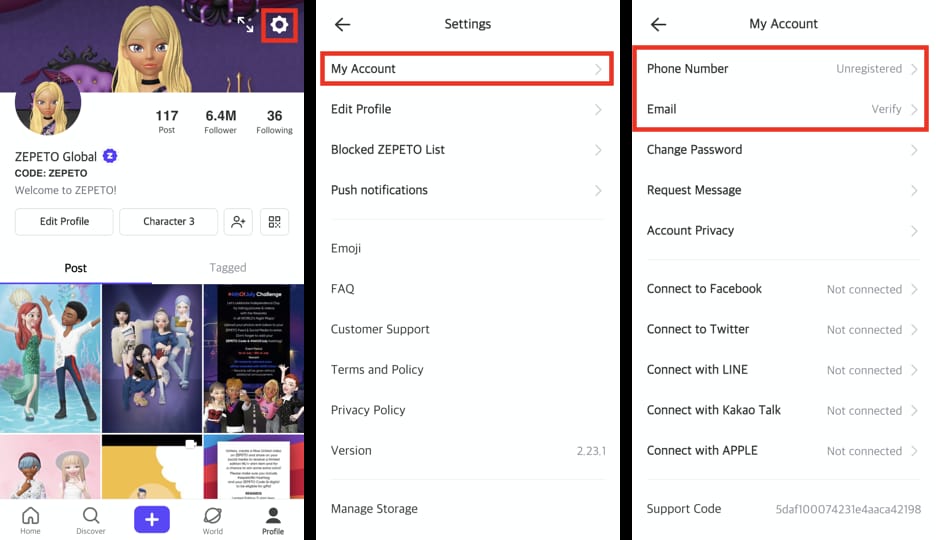 ZEPETO official support page for resolving missing Premium activation or ZEM top-up issues