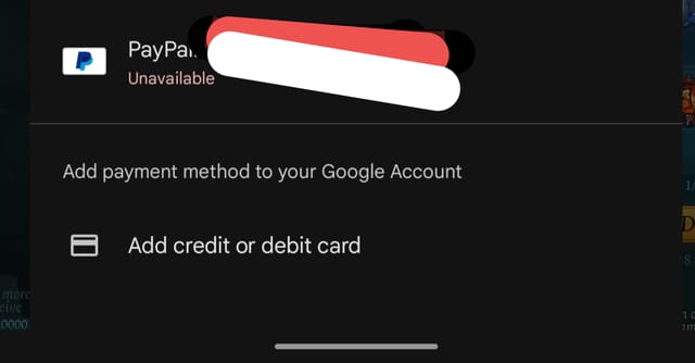 Identity V recharge checkout page with PayPal selected as the payment method