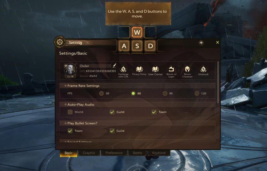 Tarisland support or customer service interface for recharge troubleshooting