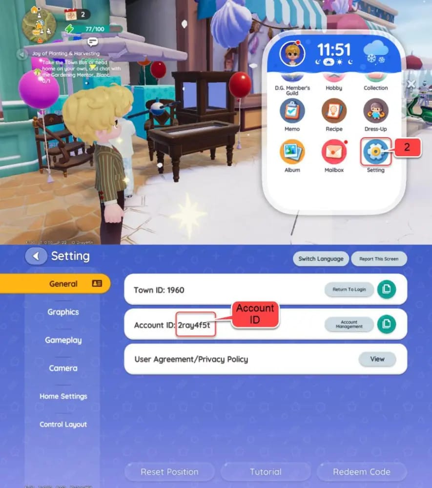 Heartopia kroky ověření účtu před dobitím nebo nákupem měsíčního předplatného