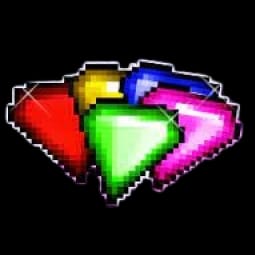 Growtopia Gems payment checkout interface showing package selection, GrowID entry, and crypto payment method selection