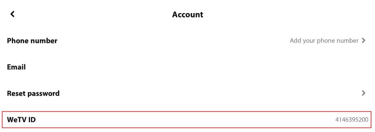 Example of WeTV Coins and VIP Membership payment receipt and order reference used for support escalation