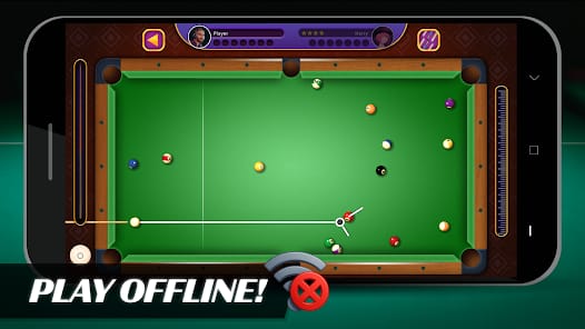 8 Ball Pool 계정 연동 및 설정 확인 화면