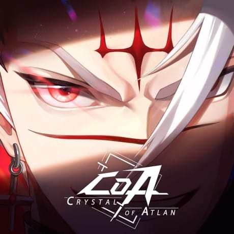 Crystal of Atlan official top up payment page with Player ID and recharge options